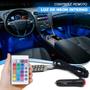 Imagem de Barra Led Neon RGB Interno Crossfox 2016 2017 2018 2019 2020 Luz Interna Controle Tunning Automotivo Carro Barato