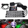 Imagem de Barra LED Veicular RGB 9 LEDs Para Carro Com Controle E Sensor Rítmico LEDVLX