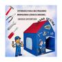 Imagem de Barraca Cabana Oficina Menino Transportável Resistente Azul