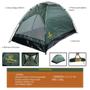 Imagem de Barraca Camping 2 Pessoas / Coluna D Agua 600mm Koala Guepardo Ntk Acampamento  Nautika 