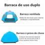 Imagem de Barraca Camping Impermeável Automática 5/8 Pessoas Uso Duplo