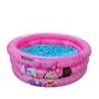 Imagem de Barraca Com Bolinhas Dobrável Minnie Rosa Toca Toquinha Casinha Infantil Piscina Infantil 100 Litros Rosa Minnie