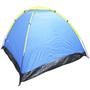 Imagem de Barraca de Camping Acampamento Praia 4 Pessoas Iglu com Bolsa de Transporte Azul Importway IWBC-4P