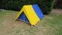 Imagem de Barraca de Camping Modelo Canadense Natura 2 Lugares Gripa Tents Padrão Azul Royal & Amarela