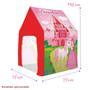 Imagem de Barraca Infantil Bang Toys Grande Dobrável Crianças +3 Anos - Tenda Cabana Casinha Toca