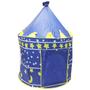 Imagem de Barraca Infantil Toca Dobrável Castelo Menino Cabana Tenda Divertida Azul Brinqway BW-068AZ