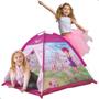 Imagem de Barraca Tenda Cabana Fadinha Feliz Castelo Rosa 112x94cm