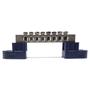 Imagem de Barramento Fio Neutro Hc-005 9 Furos ul Com Suporte Cnc