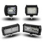 Imagem de Barras De Luz Led De 4/7 Polegadas 120w Feixe De Inundação Para Barco Offroad Carro Caminhão Suv Atv