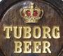 Imagem de Barril de parede - Decoração - Tuborg Cerveja