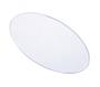 Imagem de Base Acrílica Oval 80 14x8 + 50 10x6+ 50 8x5 C/ Borda Transparente Festa