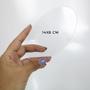 Imagem de Base Acrílica Oval Para Artesanato 14x8 30 Peças e Espiral Branco 30 Peças