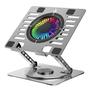 Imagem de Base Articulada em alumínio com Cooler para Notebook e Tablets  17", RGB, com Cooler  acp24a