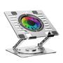 Imagem de Base Articulada em alumínio com Cooler para Notebook e Tablets  17", RGB, com Cooler  acp24a