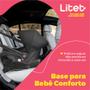 Imagem de Base Bebê Conforto Automotivo 0-13Kg Seguro Confortável Litet BB534