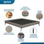 Imagem de Base Bi Partida Slim Casal em Linho sem Cabeceira - Skybox