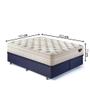 Imagem de Base Box Baú King 193x203 Suede Preto com Colchão Audaz Molas Ensacadas
