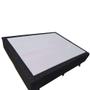 Imagem de Base Box Blindado Casal AColchoes Suede Preto 40x138x188