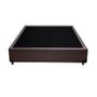 Imagem de Base Box Blindado Viúva AColchoes Sintético Marrom 40x128x188