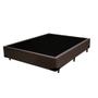 Imagem de Base Box Blindado Viúva AColchoes Sintético Marrom 40x128x188