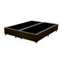 Imagem de Base Box Cama Queen Madeira Resistente Marrom