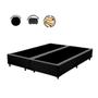 Imagem de Base Box Cama Queen Madeira Resistente Preto