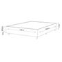 Imagem de Base Box Casal Class (38x138x188cm) Tabaco - Casa Giulia