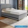 Imagem de Base Box Casal com Cama Auxiliar com colchão conjugado Linho - SkyBox