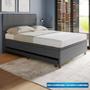 Imagem de Base Box Casal com Cama Auxiliar com colchão conjugado Linho - SkyBox