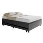 Imagem de Base Box Casal com Cama Auxiliar com colchão conjugado Veludo - SkyBox