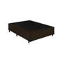 Imagem de Base Box Casal Crisle Suede Marrom 40x138x188