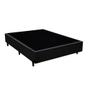 Imagem de Base Box Casal Sintético HomeQueen Preto 40x138x188