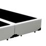 Imagem de Base Box Queen Bipartido HomeQueen Sintético Branco 40x158x198