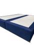 Imagem de Base Box Queen Prorelax Esmeralda Veludo 04 1,58 X 1,98 X 25 (Azul - 252899)