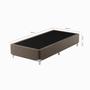 Imagem de Base Box Solteirão Montreal Marrom 108x198x37