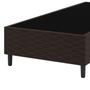 Imagem de Base Box Solteiro 88x188x38 Marrom Sue Umaflex