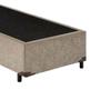 Imagem de Base Box Solteiro Suede Bege - 42x78x188:Bege