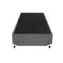 Imagem de Base Box Solteiro Suede Cinza 88 X 188 X 40