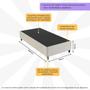 Imagem de Base Box Sommier Solteirão 96x203 Columbus Inducol CR35245B