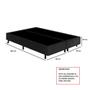 Imagem de Base Box Unitária para Conjunto King 96X203X27cm New Vip Gazin