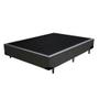 Imagem de Base Box Viúva A colchões Sintético Cinza 40x128x188