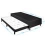 Imagem de Base Cama Box + Auxiliar Espuma D23 188X88X38