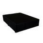 Imagem de Base Cama Box Baú Casal Sintético Preto Serra Negra 42x138x188