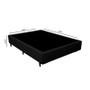 Imagem de Base Cama Box Casal em Veludo Premium com 138cm de Largura e 188cm de Comprimento 