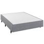 Imagem de Base Cama Box Casal Herval Parma, 39 x 138 x 188 cm, Cinza