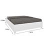 Imagem de Base Cama Box Casal Mônaco Neve - Tcil - Sem Colchão