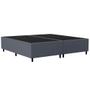 Imagem de Base Cama Box Casal Queen 158cm Hit I02 Suede Cinza