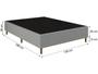 Imagem de Base Cama Box Casal Umaflex 38x138x188cm New Prada