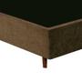 Imagem de Base Cama Box Convencional Gazin Casal 188x138 Suede Liso