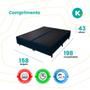 Imagem de Base Cama Box Queen 158x198x43